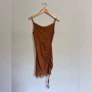 Brown dress